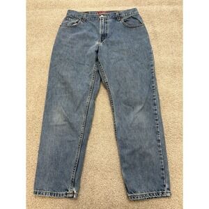 VTG Levi's Light Wash Jeans Classic Relaxed Tapered Fit Size Women's 12 Mis S